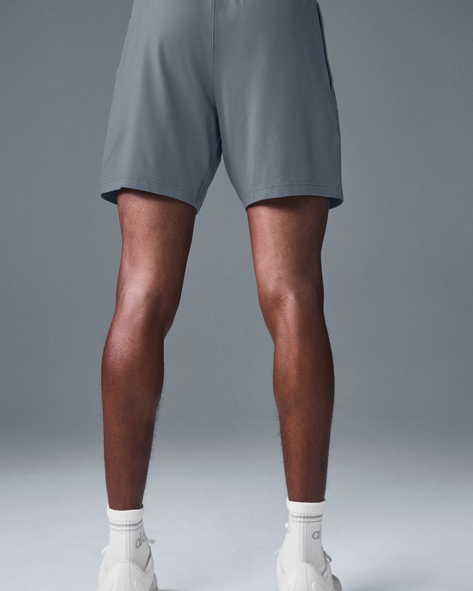 7" Conquer React Performance Short - Steel Grey
