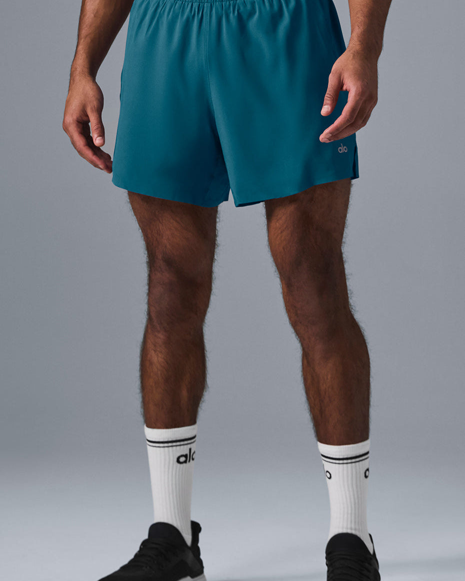 5" Adapt Running Short - Oceanic Teal