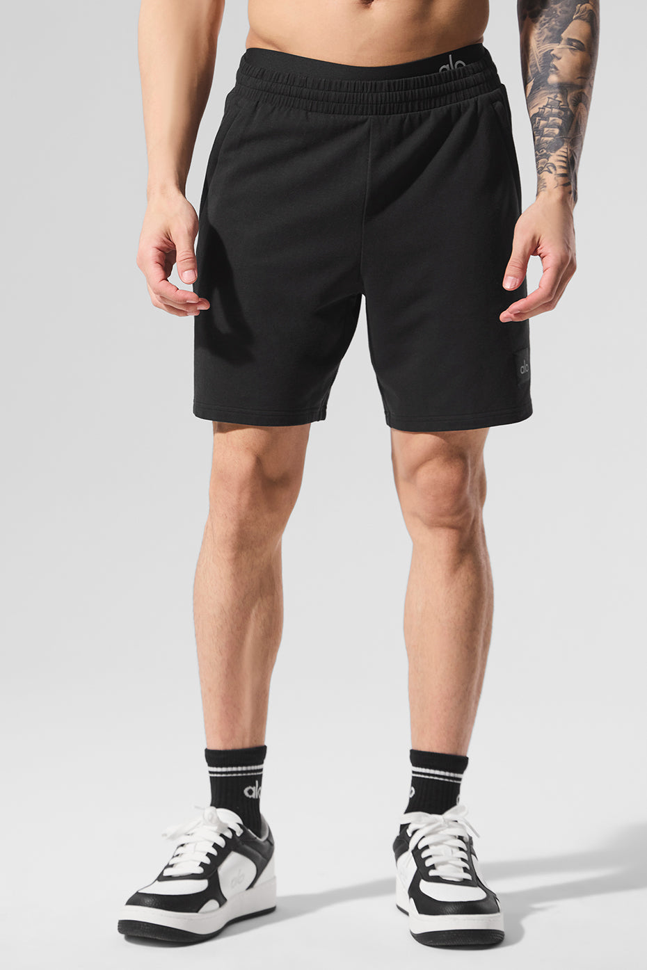 7" Double Take Short - Black