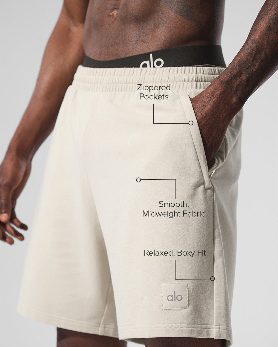 7" Double Take Short - Bone