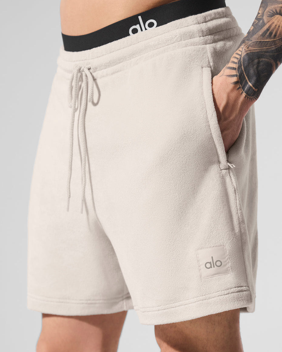 7" Coastal Terry Short - Bone
