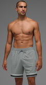 7" Key Mesh Basketball Short - Lunar Grey