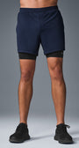 Conquer React 2-In-1 Performance Short - Navy/Black