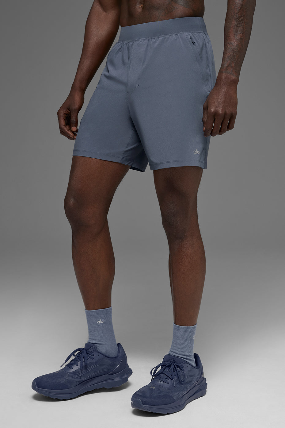 7" Repetition Short - Bluestone