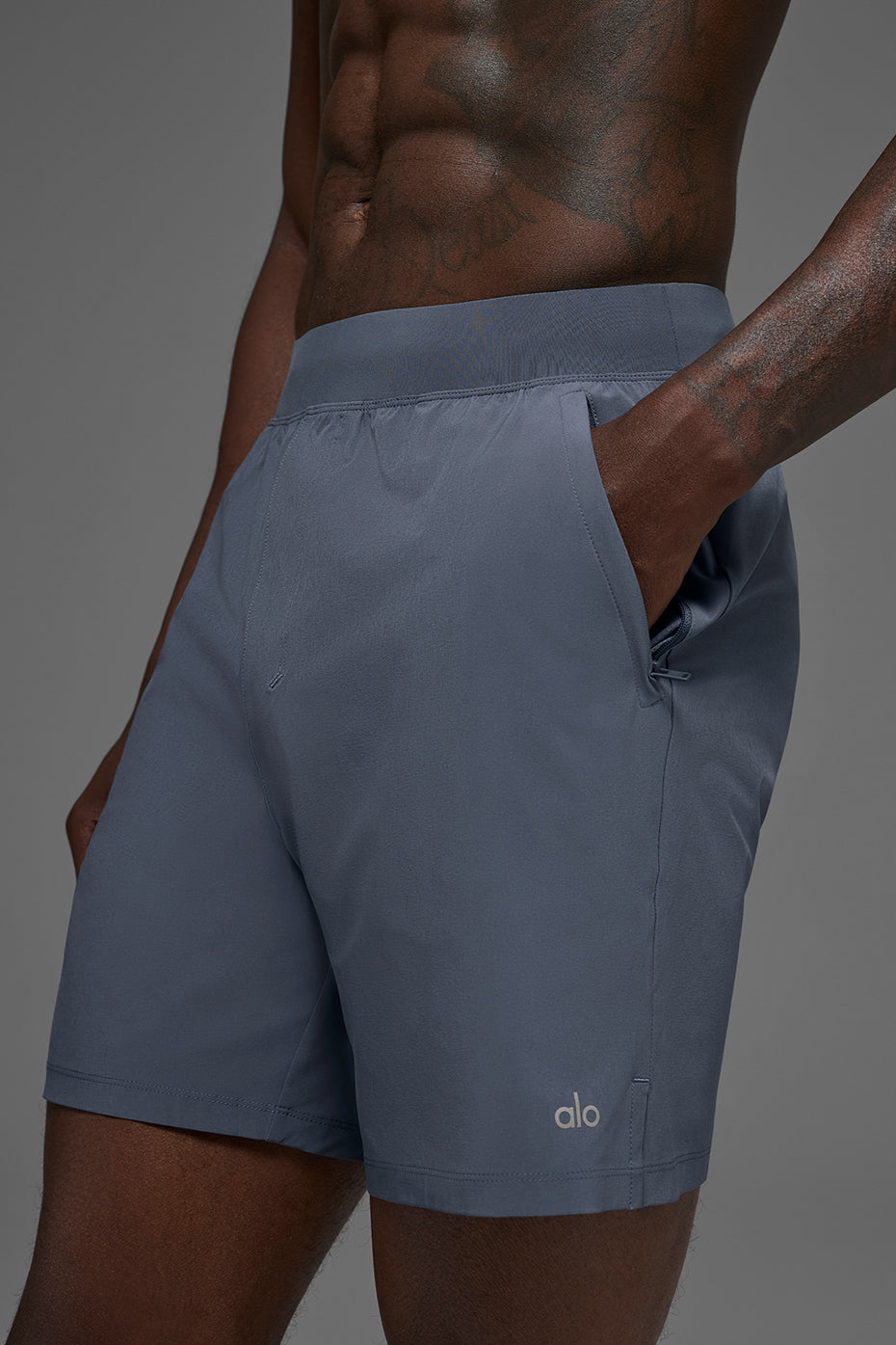 7" Repetition Short - Bluestone