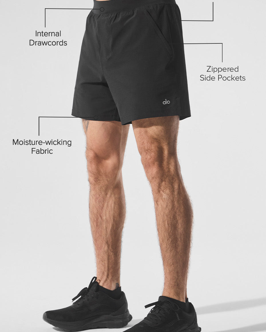 5" Repetition Short - Black