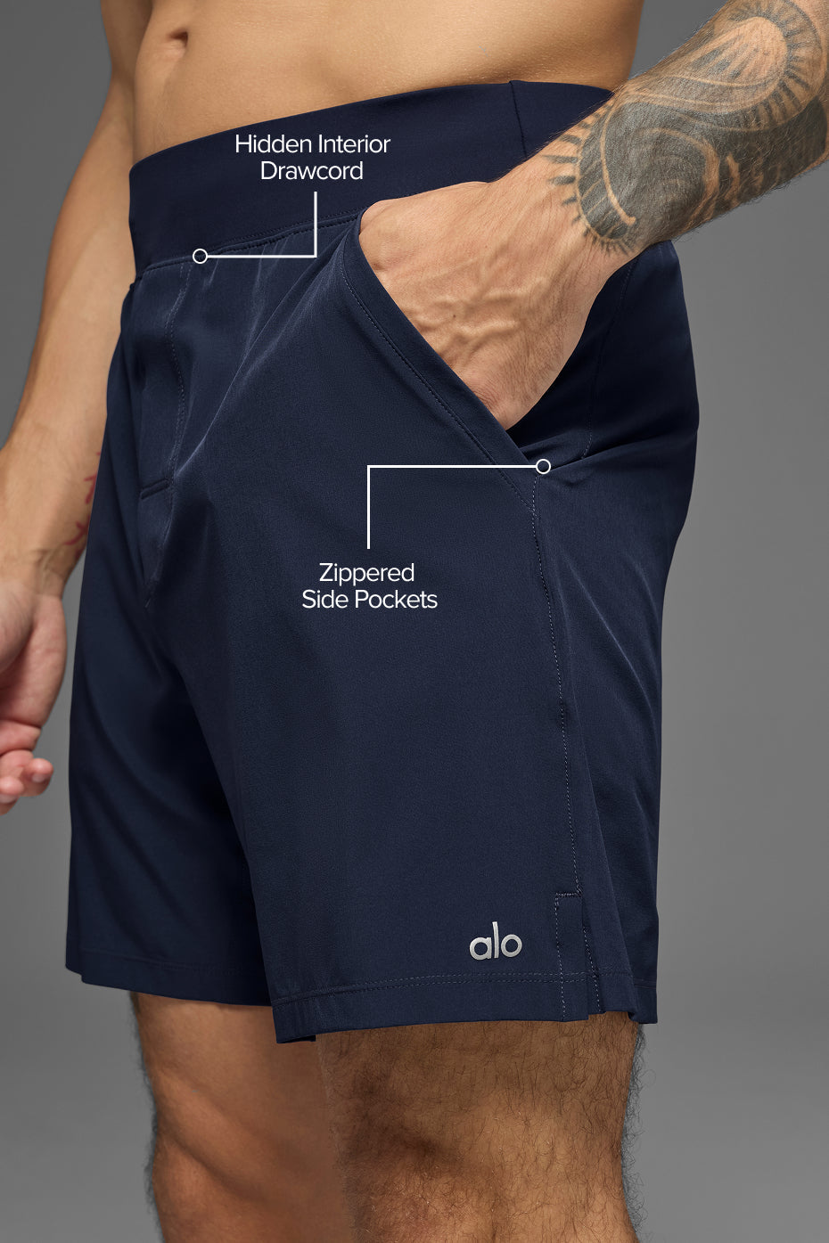 5" Repetition Short - Navy