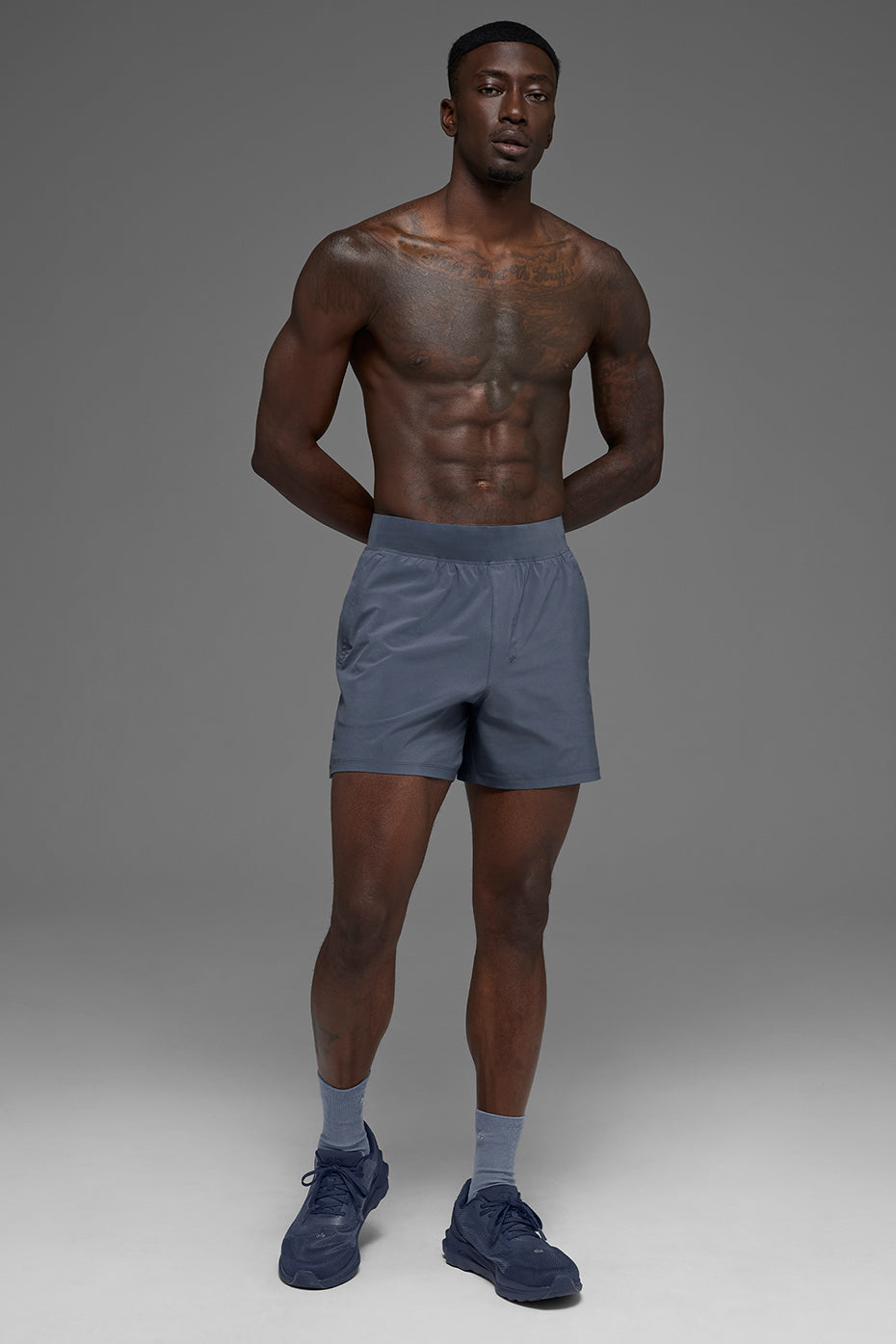 5" Repetition Short - Bluestone