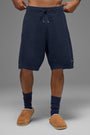 7" Sports Club Sweater Knit Short - Navy