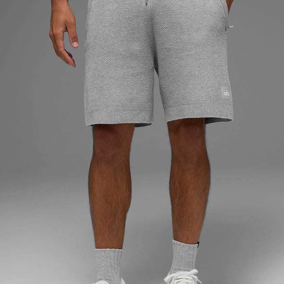 7" Sports Club Sweater Knit Short - Athletic Heather Grey