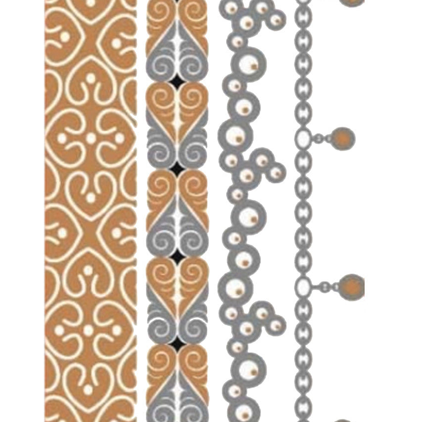 Tattoo Gold Combo- Bracelets