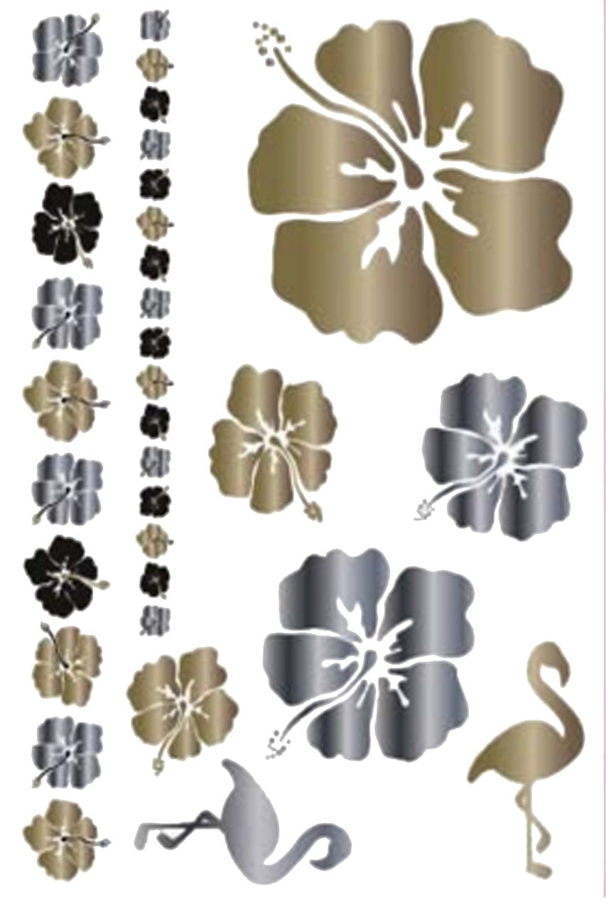 Gold Tattoo Combo- Hawaiian
