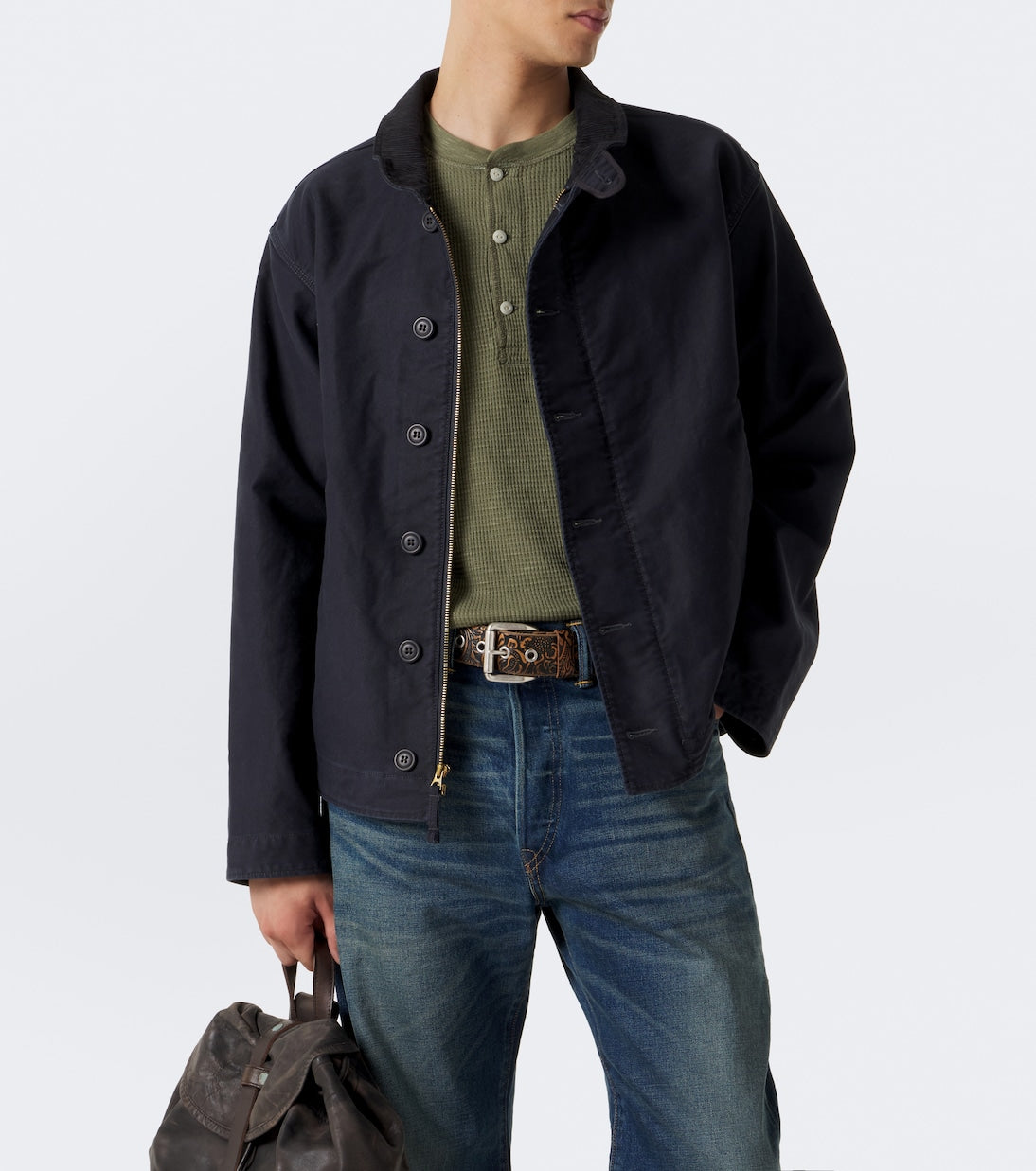 RRL - Jungle cloth deck jacket