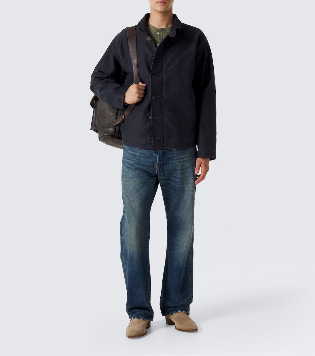 RRL - Jungle cloth deck jacket