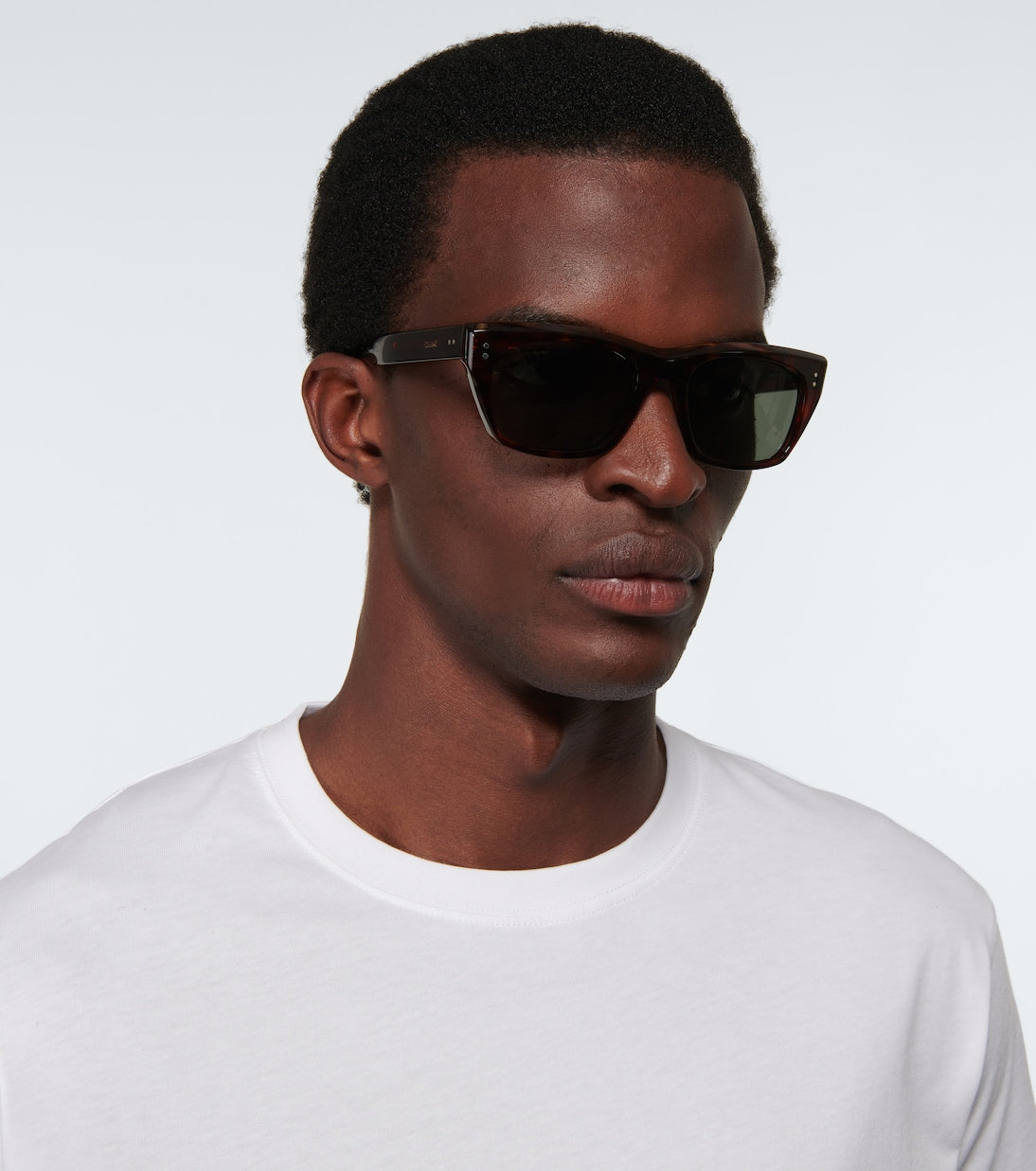 Celine Eyewear - Celine Thin rectangular sunglasses