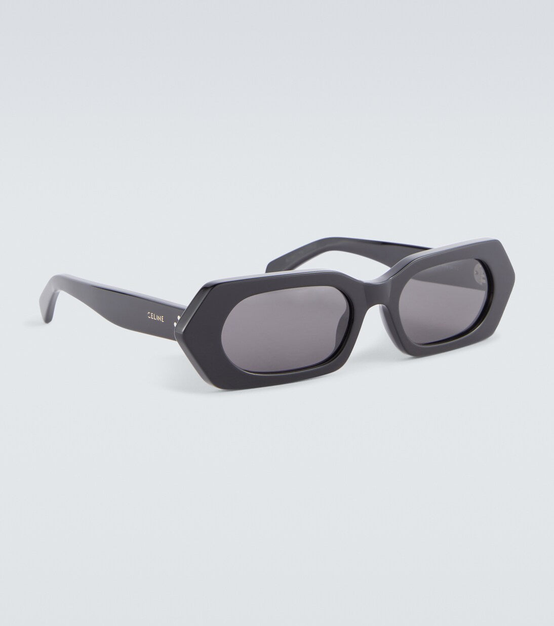 Celine Eyewear - Celine 3 Dots rectangular sunglasses
