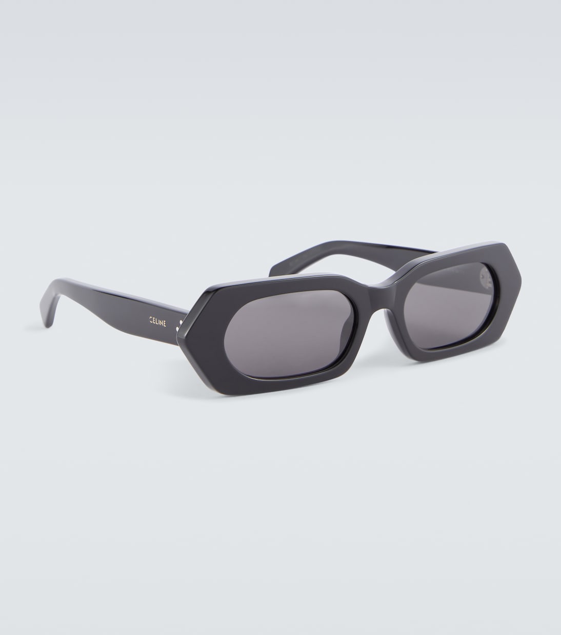 Celine Eyewear - Celine 3 Dots rectangular sunglasses