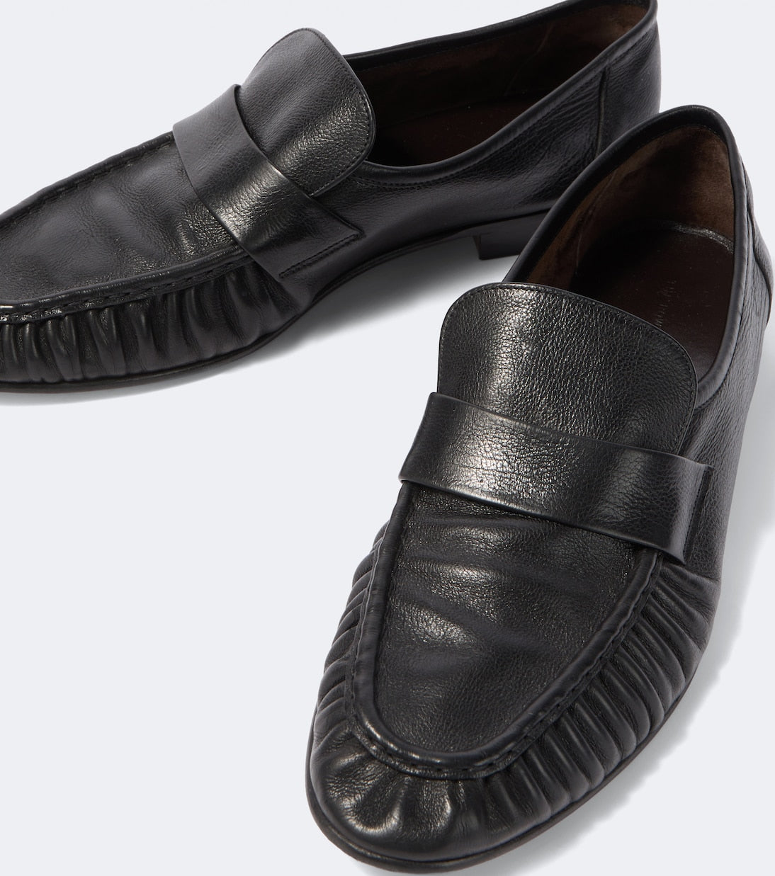 The Row - Soft leather loafers