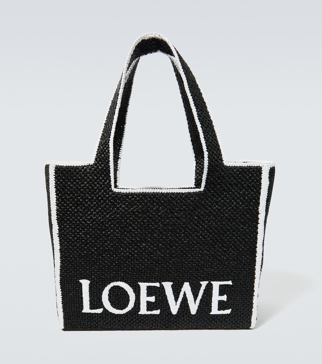 Loewe - Logo Large raffia shopper