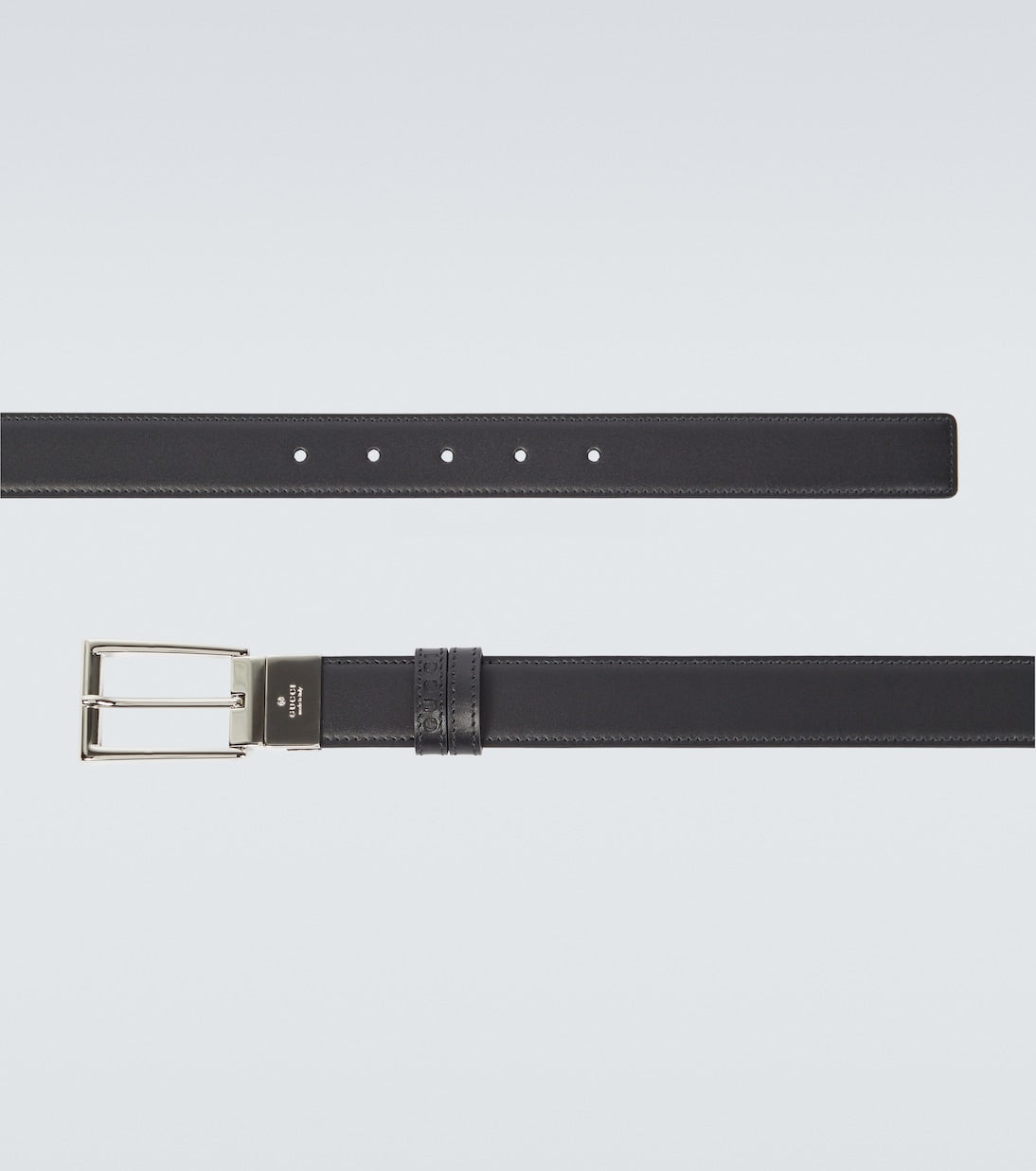 Gucci - Reversible leather belt