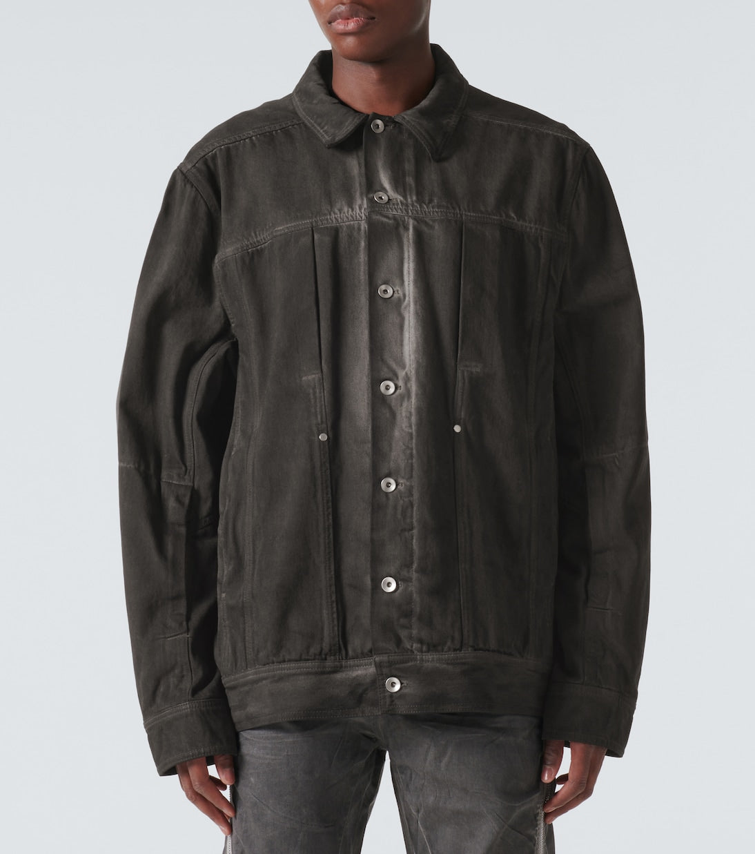 Rick Owens - Sphinx Jumbo Worker denim jacket