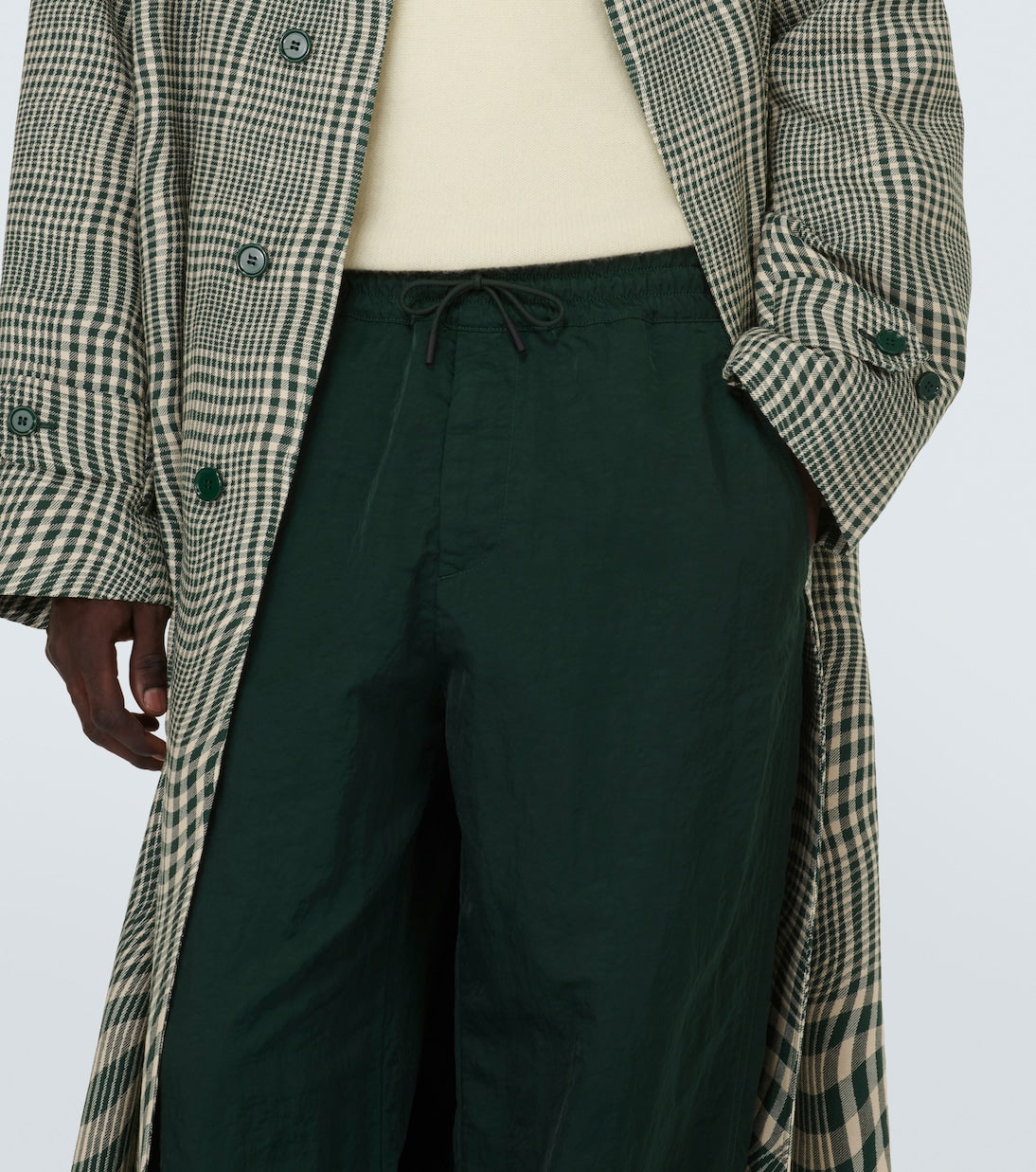 Burberry - Technical wide-leg pants
