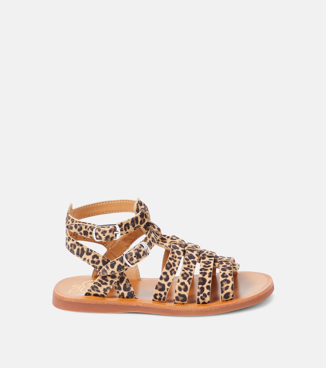 Pom d'Api - Plagette Gladiator leopard-print sandals