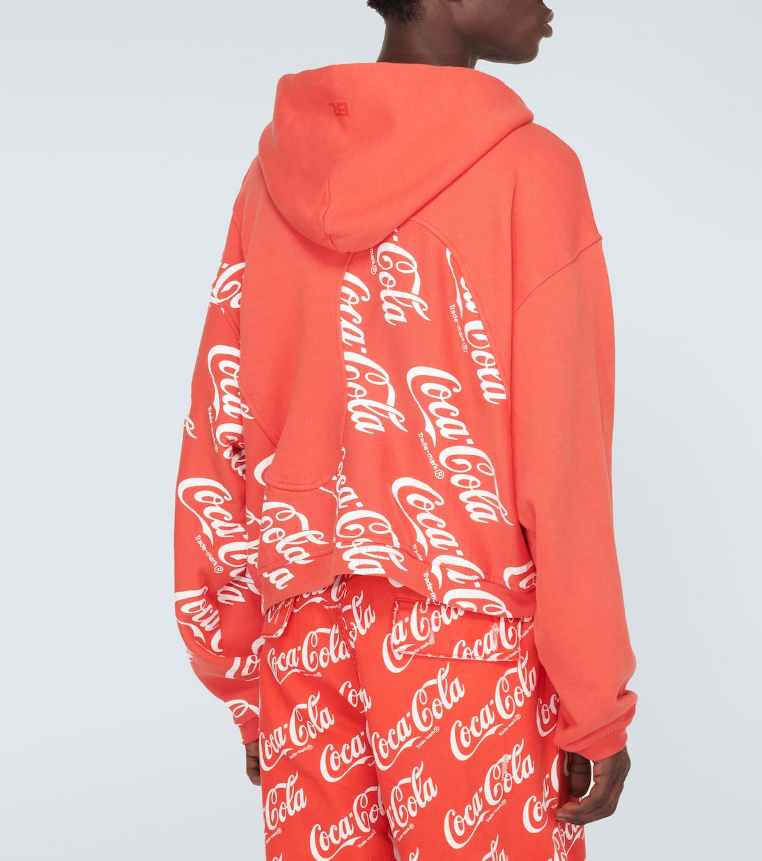ERL - Printed cotton hoodie