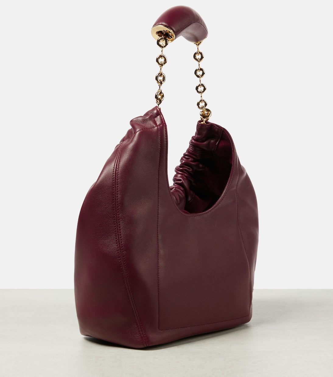 Loewe - Squeeze Small leather shoulder bag
