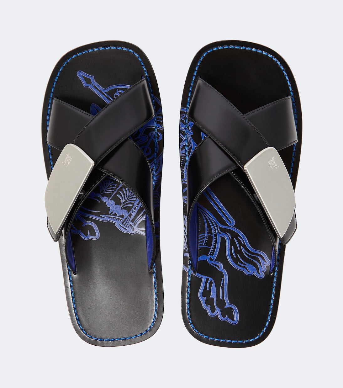 Burberry - EKD Leather sandals