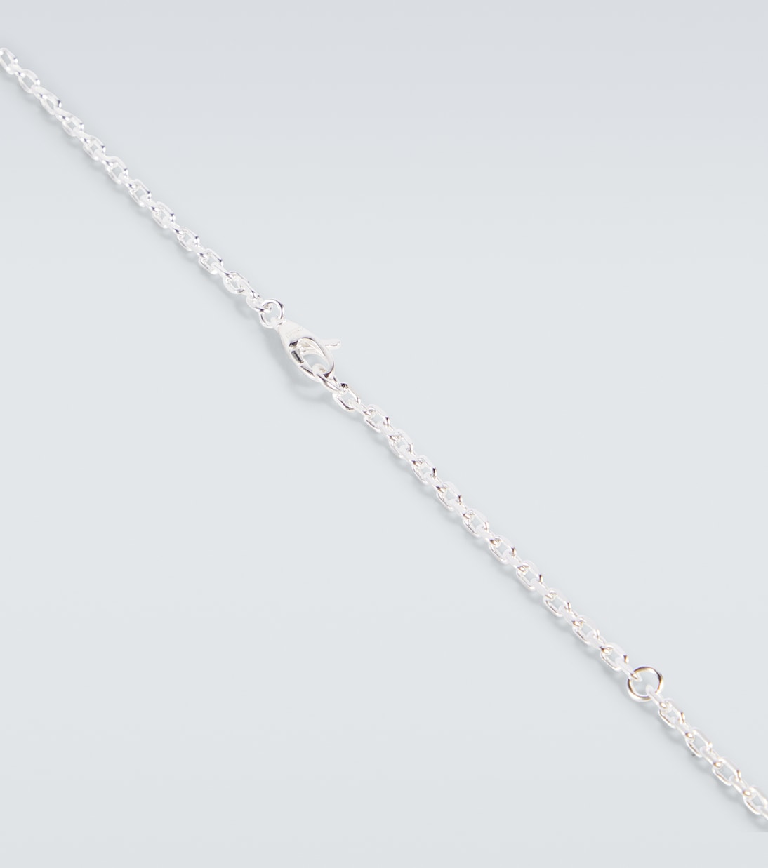 Gucci - Interlocking G sterling silver necklace