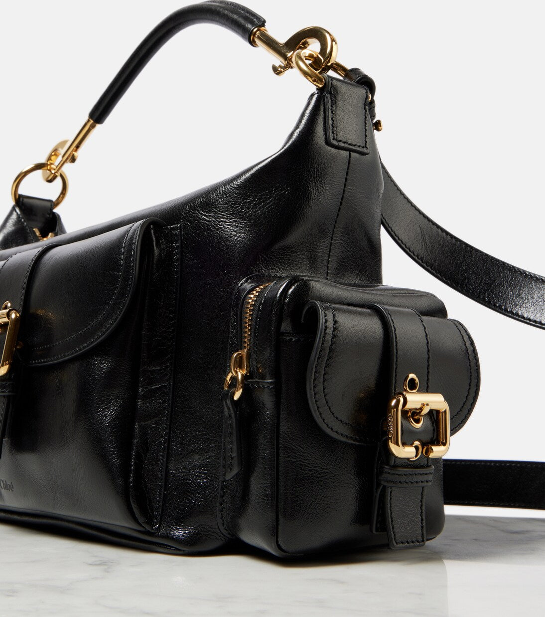 Chloé - Medium leather camera bag