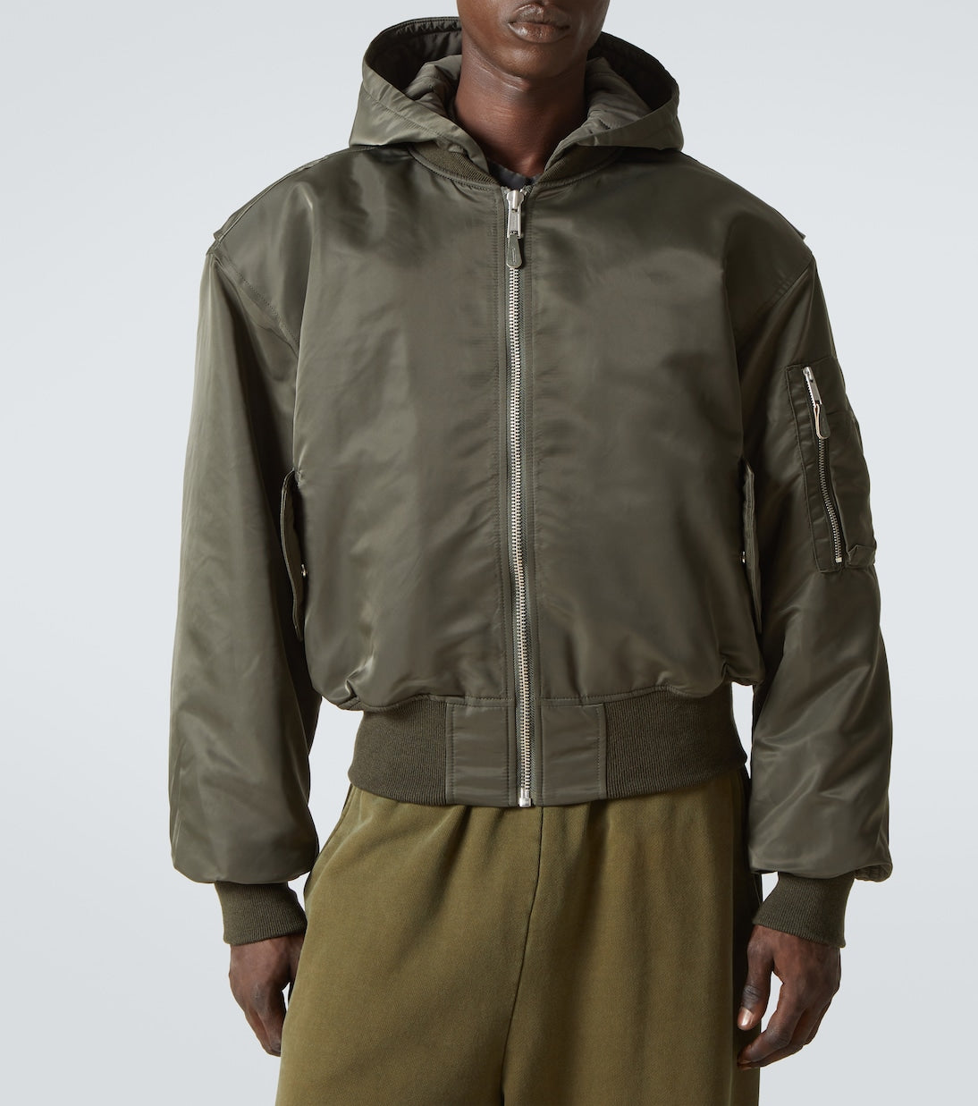 Entire Studios - Hooded bomber jacket