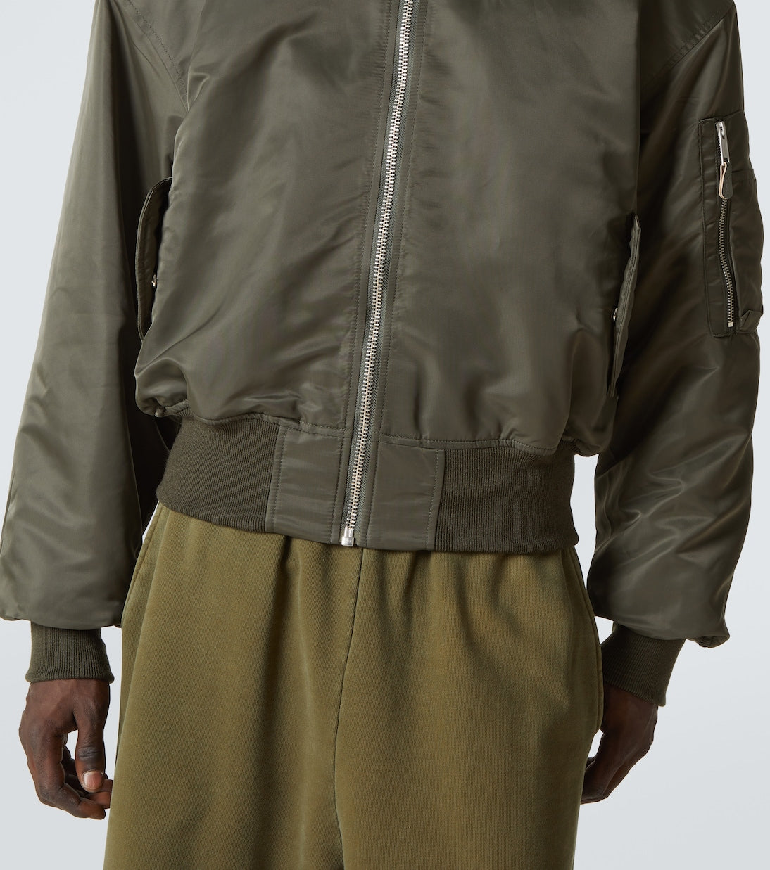Entire Studios - Hooded bomber jacket