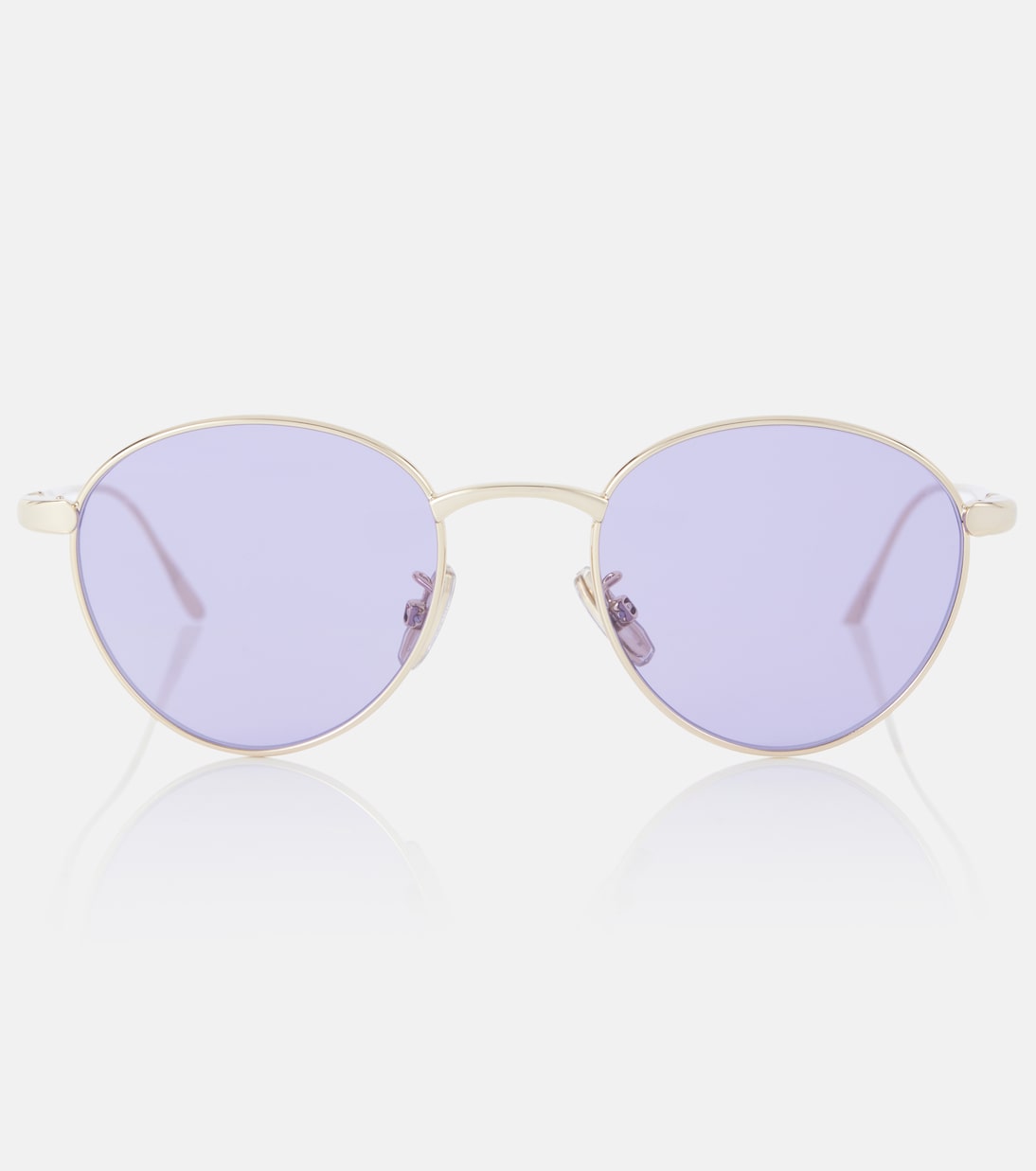 Loewe - Slim round sunglasses