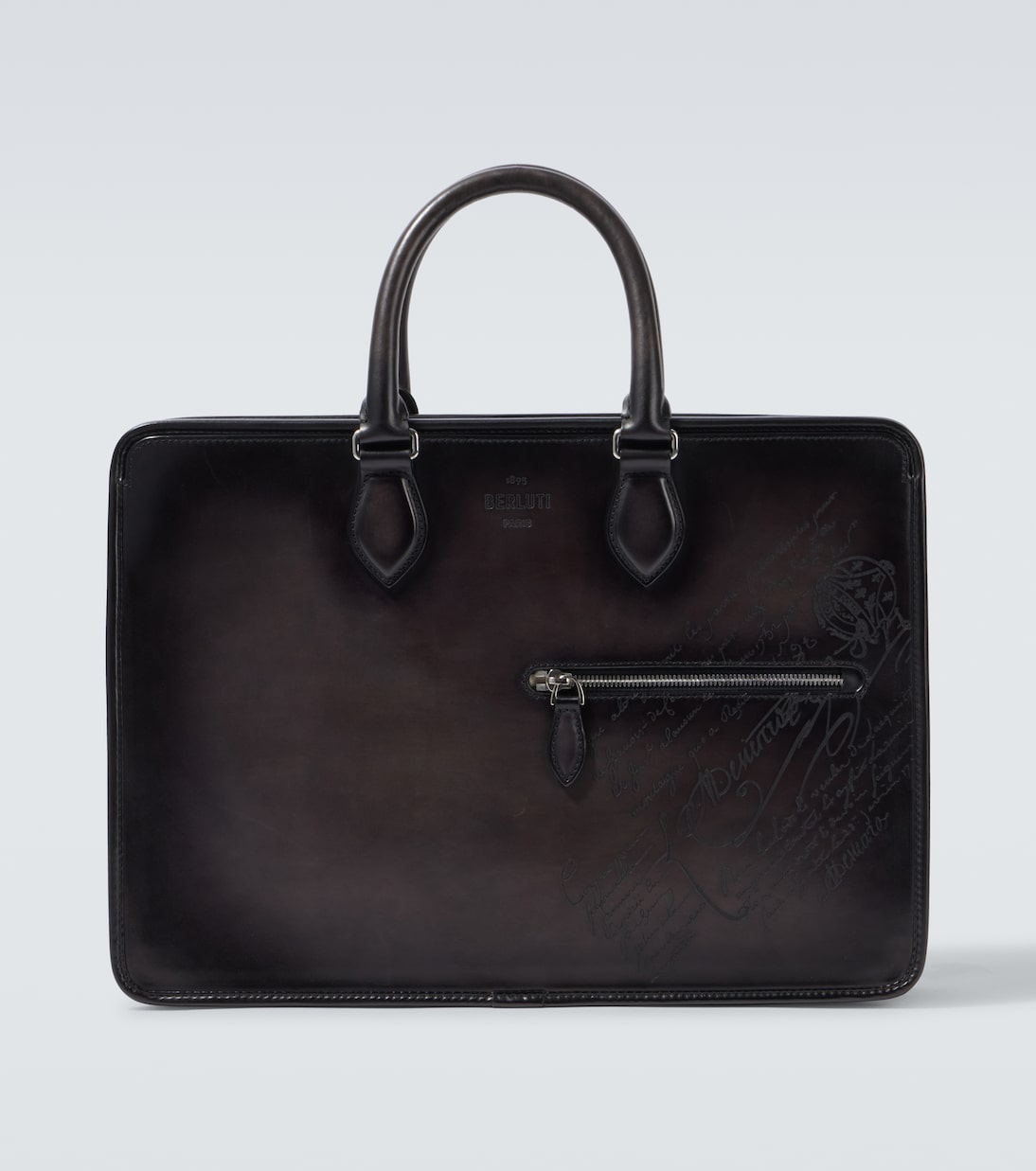 Berluti - Scritto leather briefcase