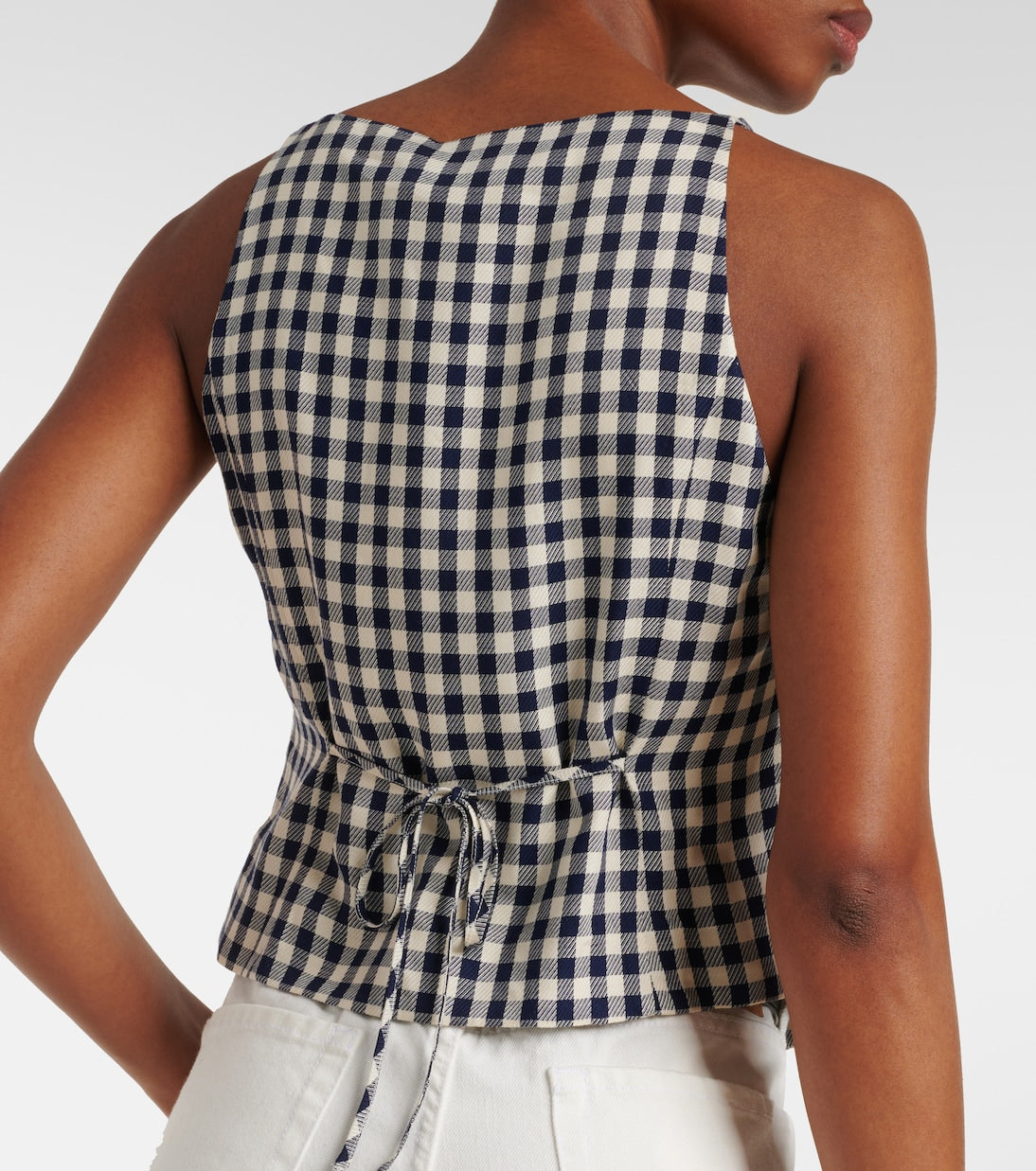 Rixo - Tiggy checked vest