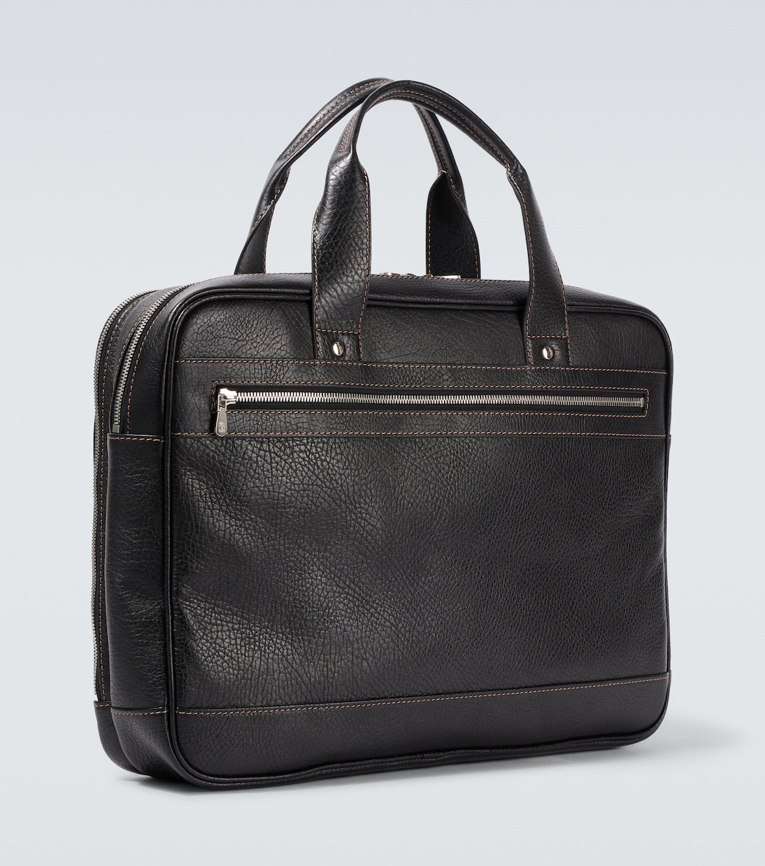 Brunello Cucinelli - Leather briefcase