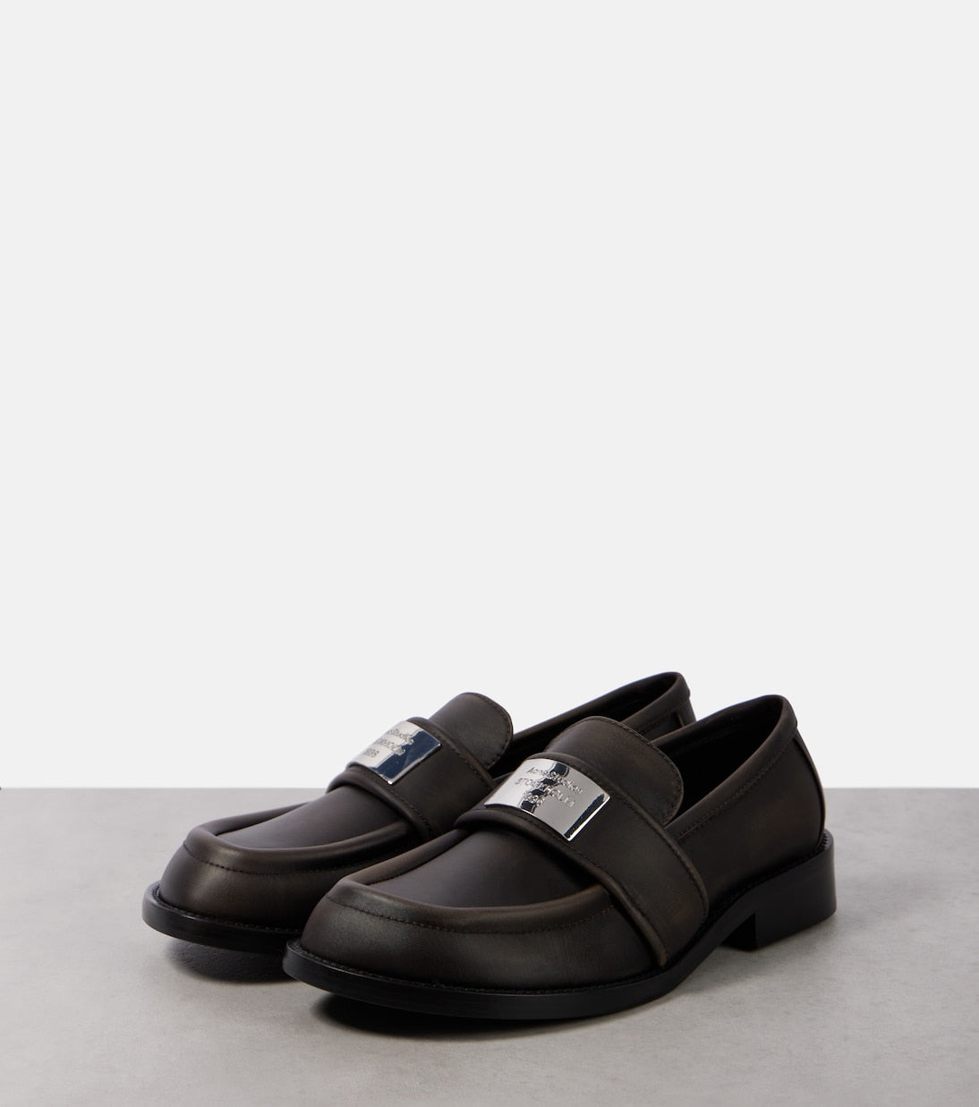 Acne Studios - Logo loafers