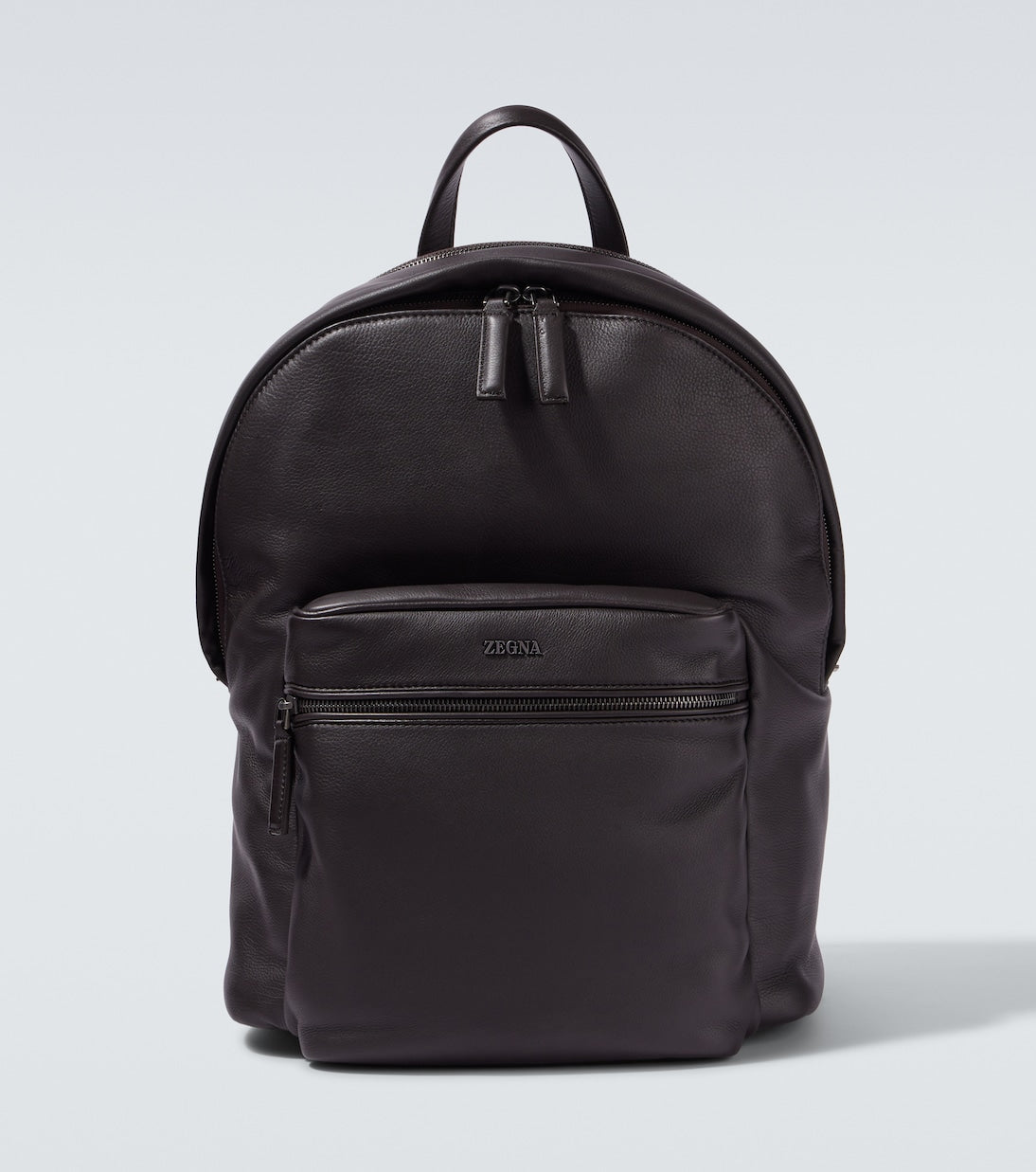 Zegna - Secondskin Hoodie leather backpack