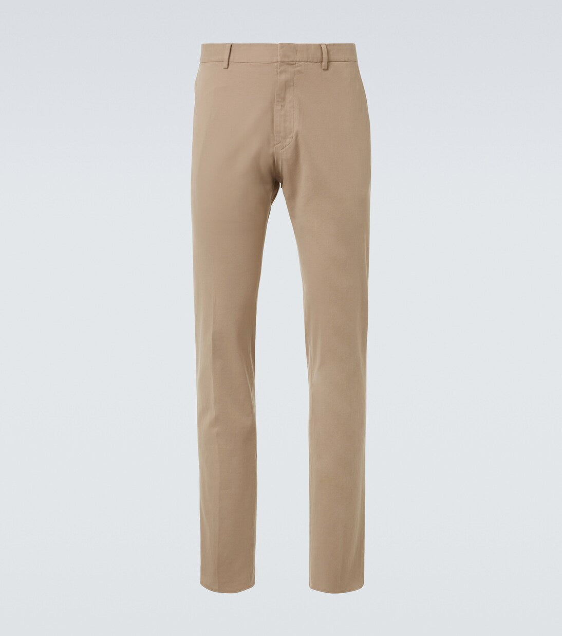 Zegna - Cotton-blend slim pants