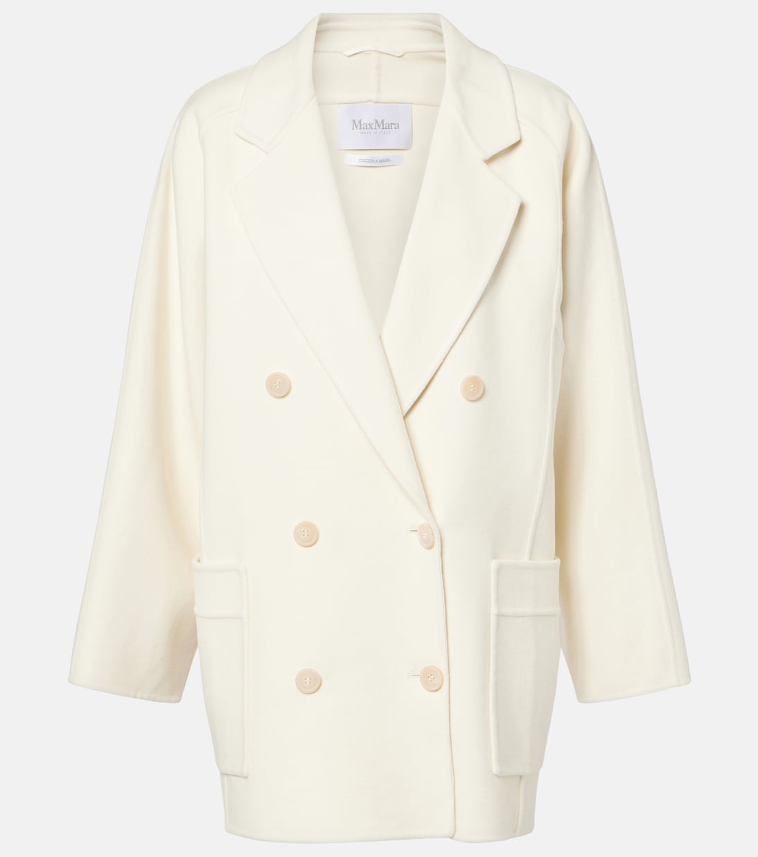 Max Mara - Orma double-breasted wool and cashmere jacket
