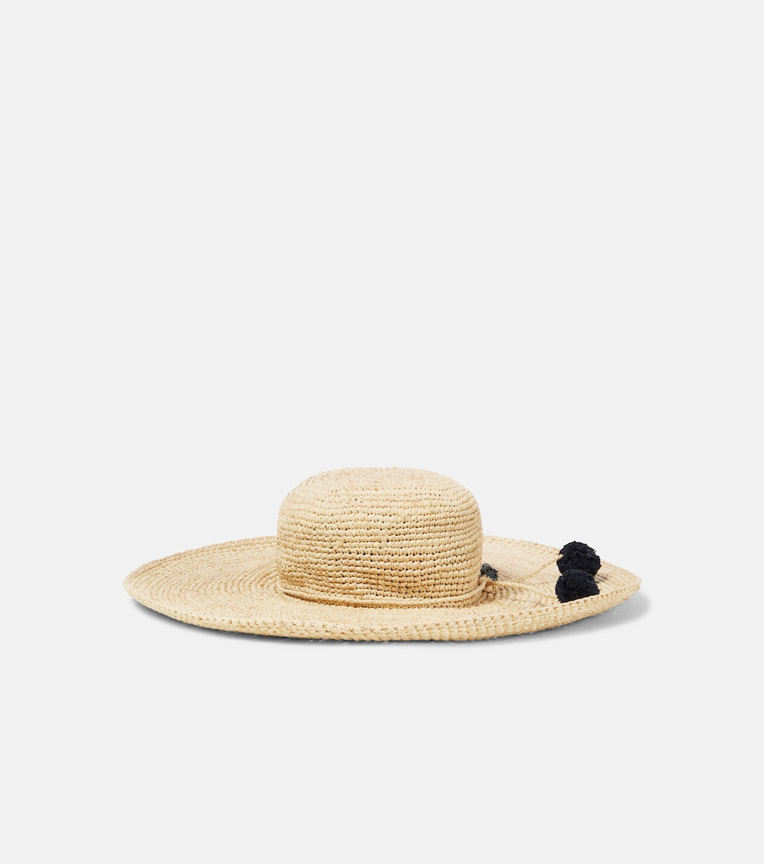 Bonpoint - Capeline embroidered raffia sun hat