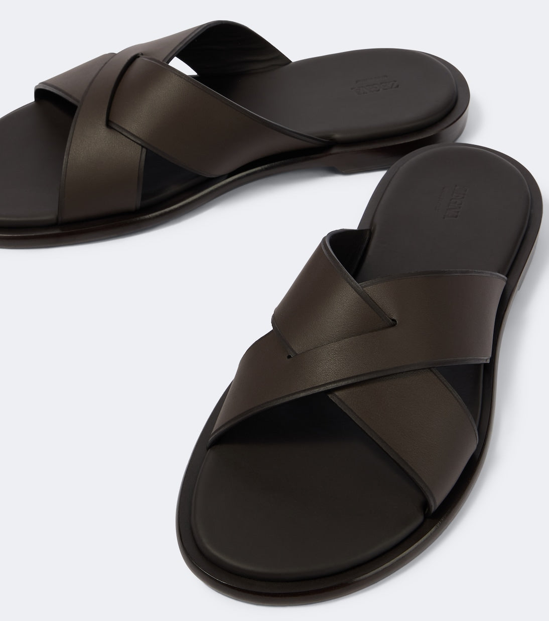 Zegna - Leather sandals