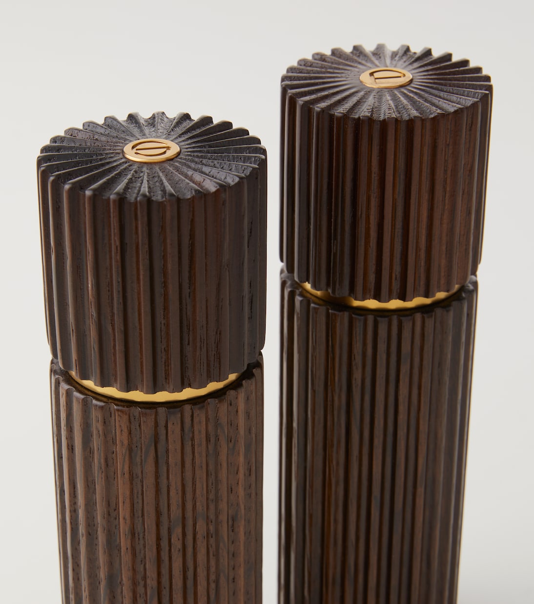 L'Objet - Ionic oak salt and pepper grinders