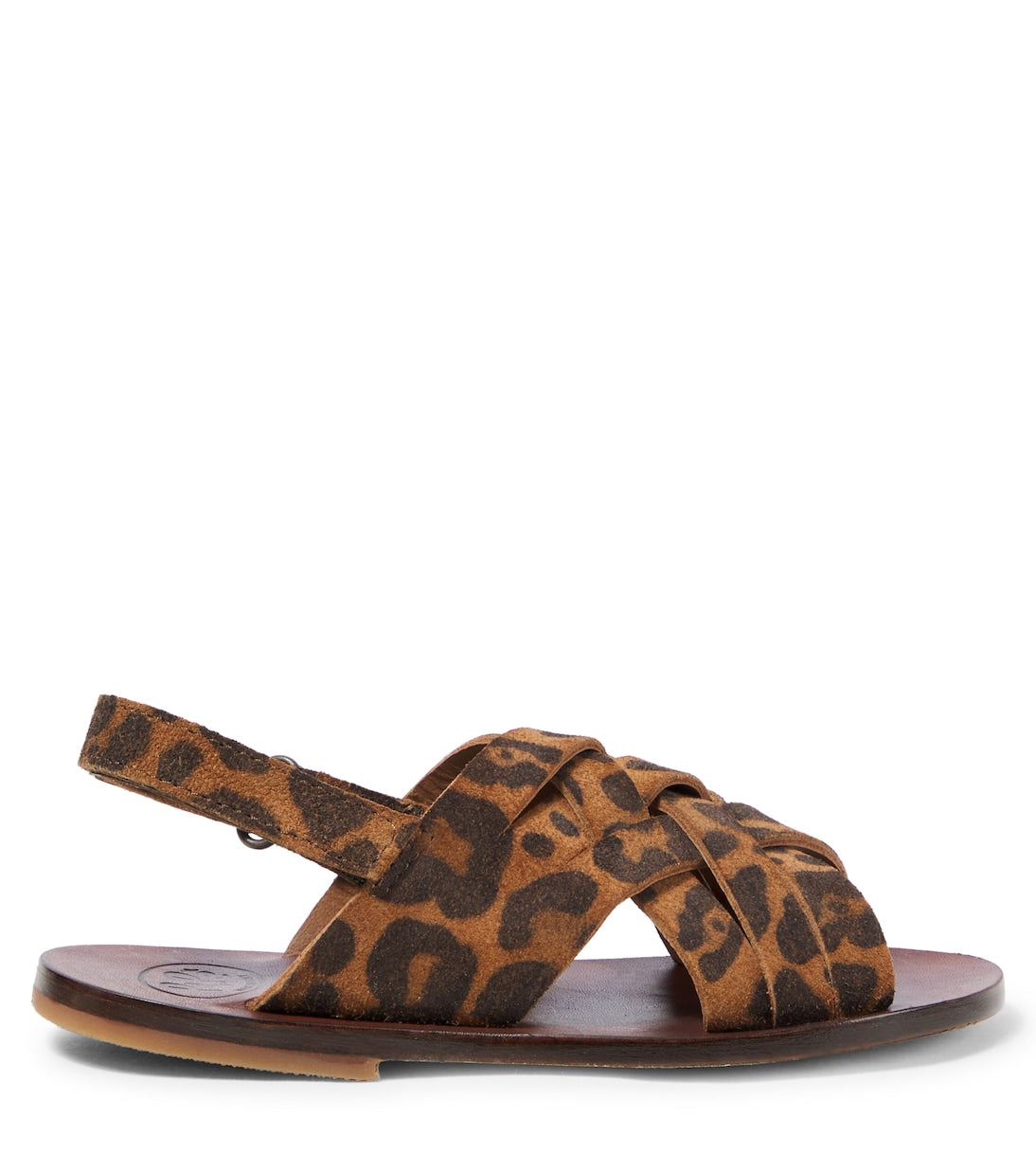 PèPè - Leopard-print suede sandals