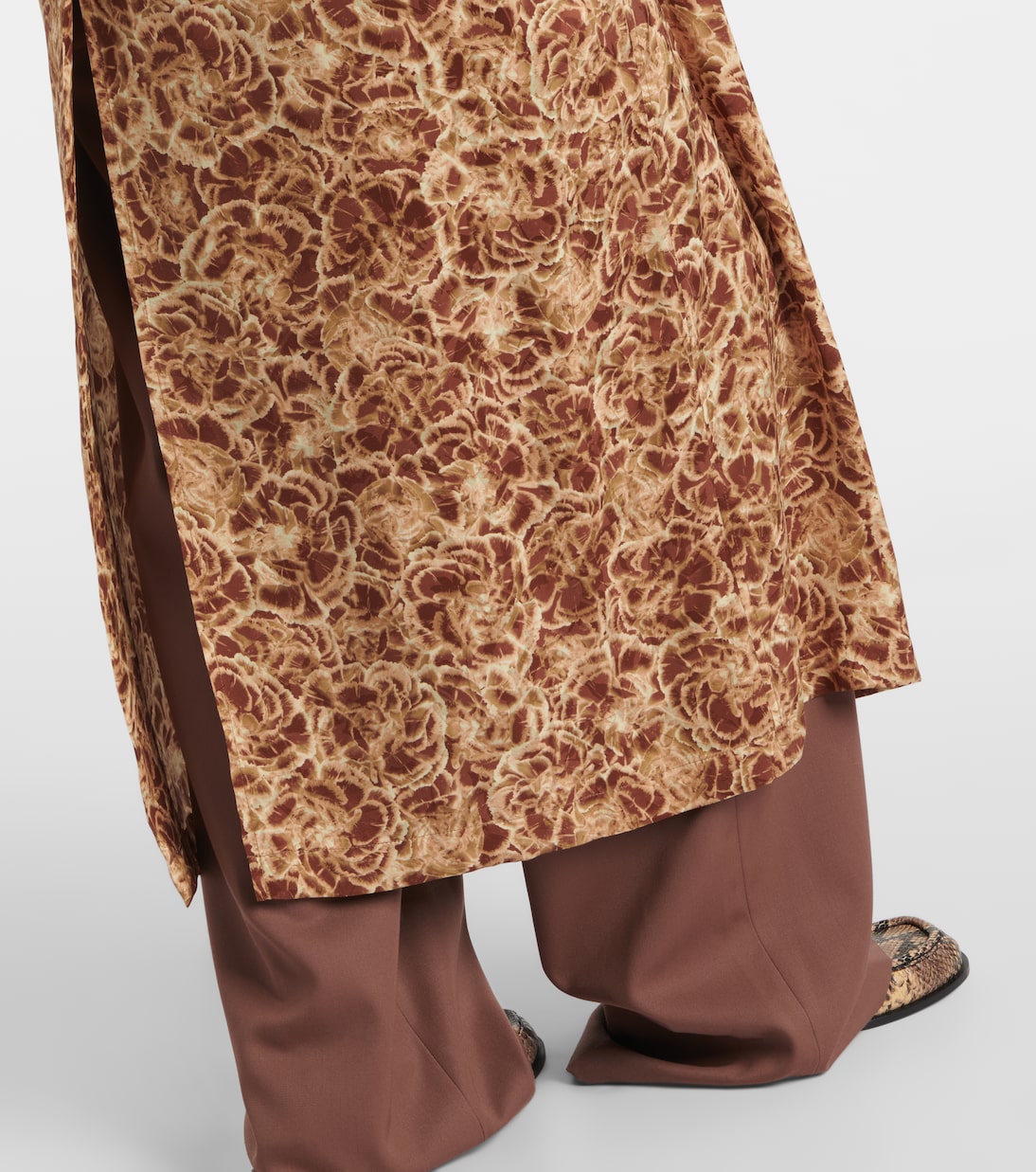 Dries Van Noten - Leopard-print coat
