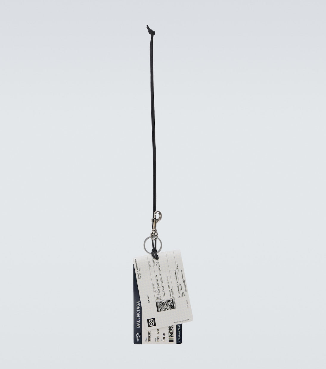 Balenciaga - Train Ticket keychain