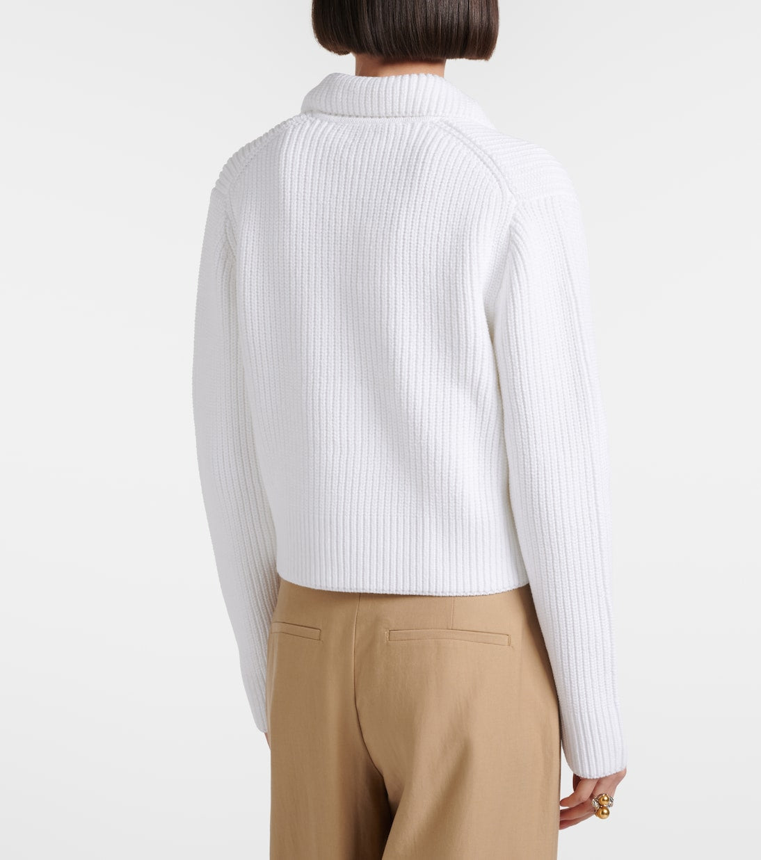 Vince - Double-breasted cotton-blend jacket