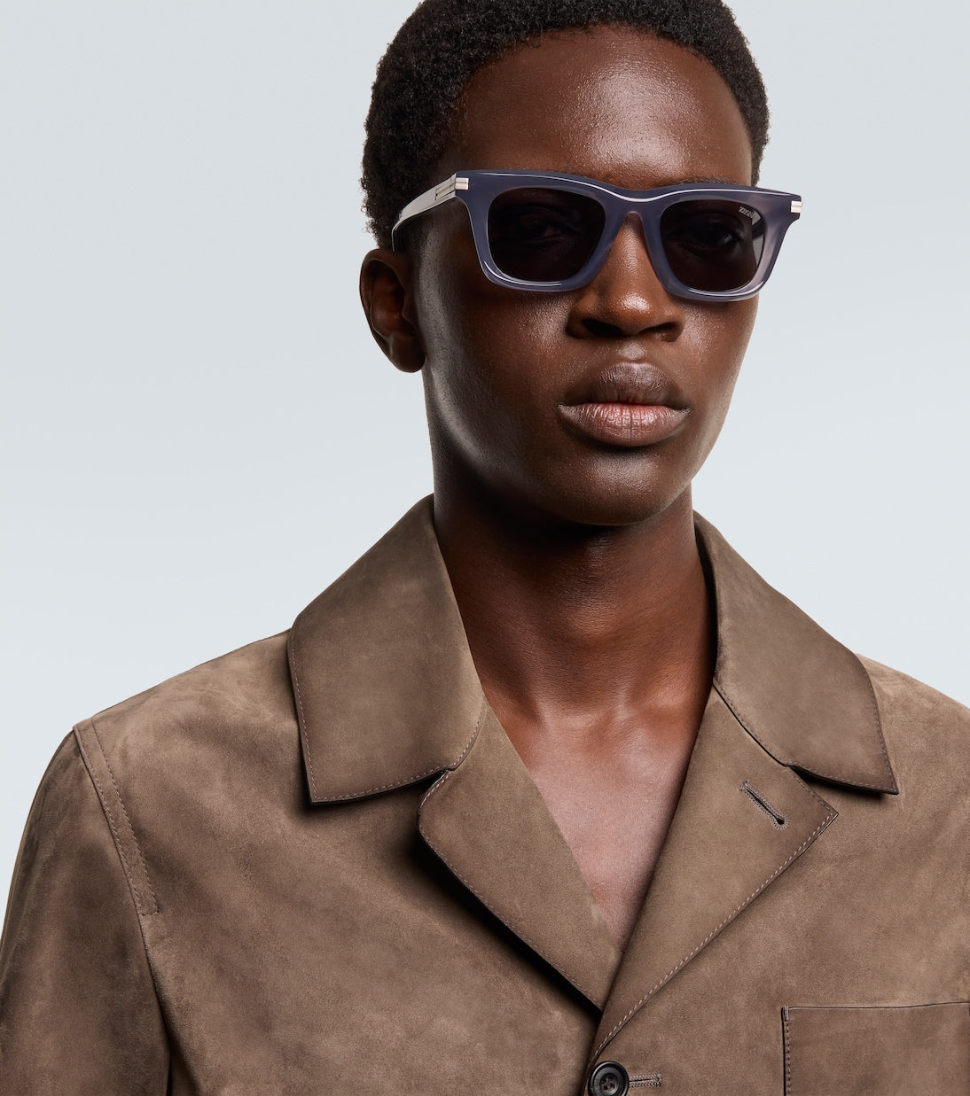 Zegna - Rectangular sunglasses
